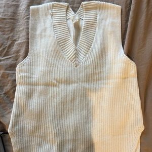 Knitted vest